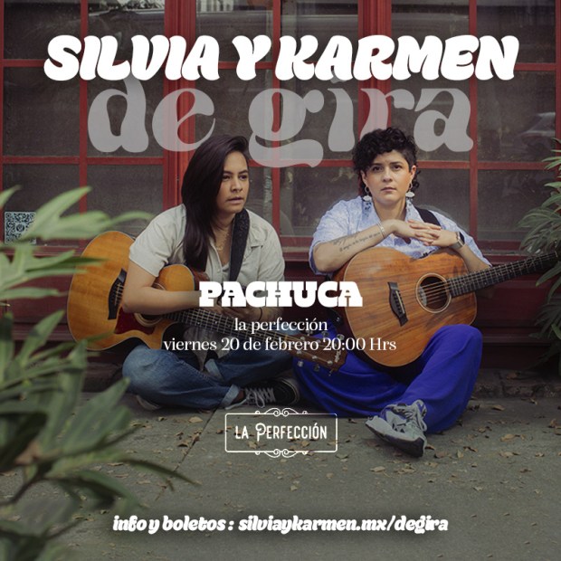 silvia y karmen de gira en pachuca